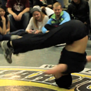 Headspin with legs together