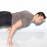 CroSel in a planche freeze
